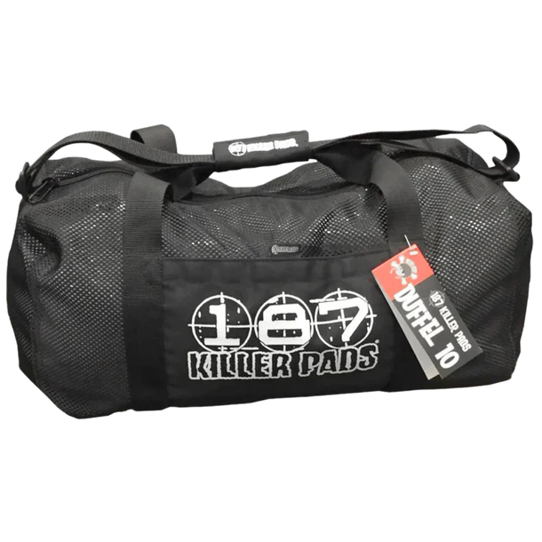 187 Killer Pads Mesh Duffel Bag (Black)