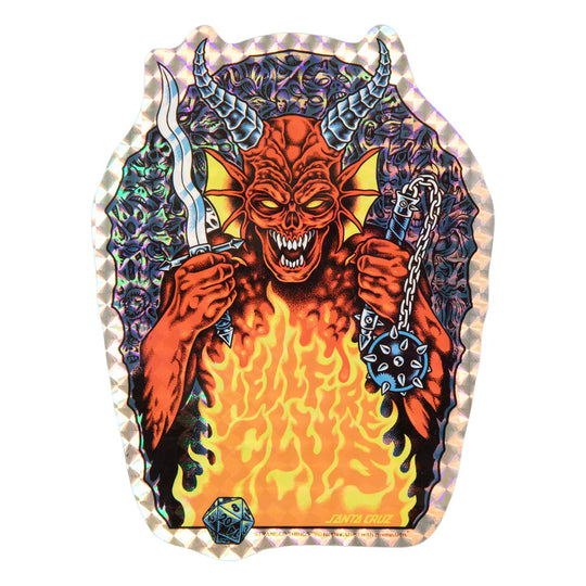 Santa Cruz x Stranger Things Knox Hellfire Pit Deck (10.07" x 31.275")