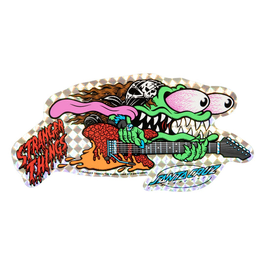 Santa Cruz x Stranger Things Meek Slasher Eddie Reveal Deck (10.1" x 31.13")