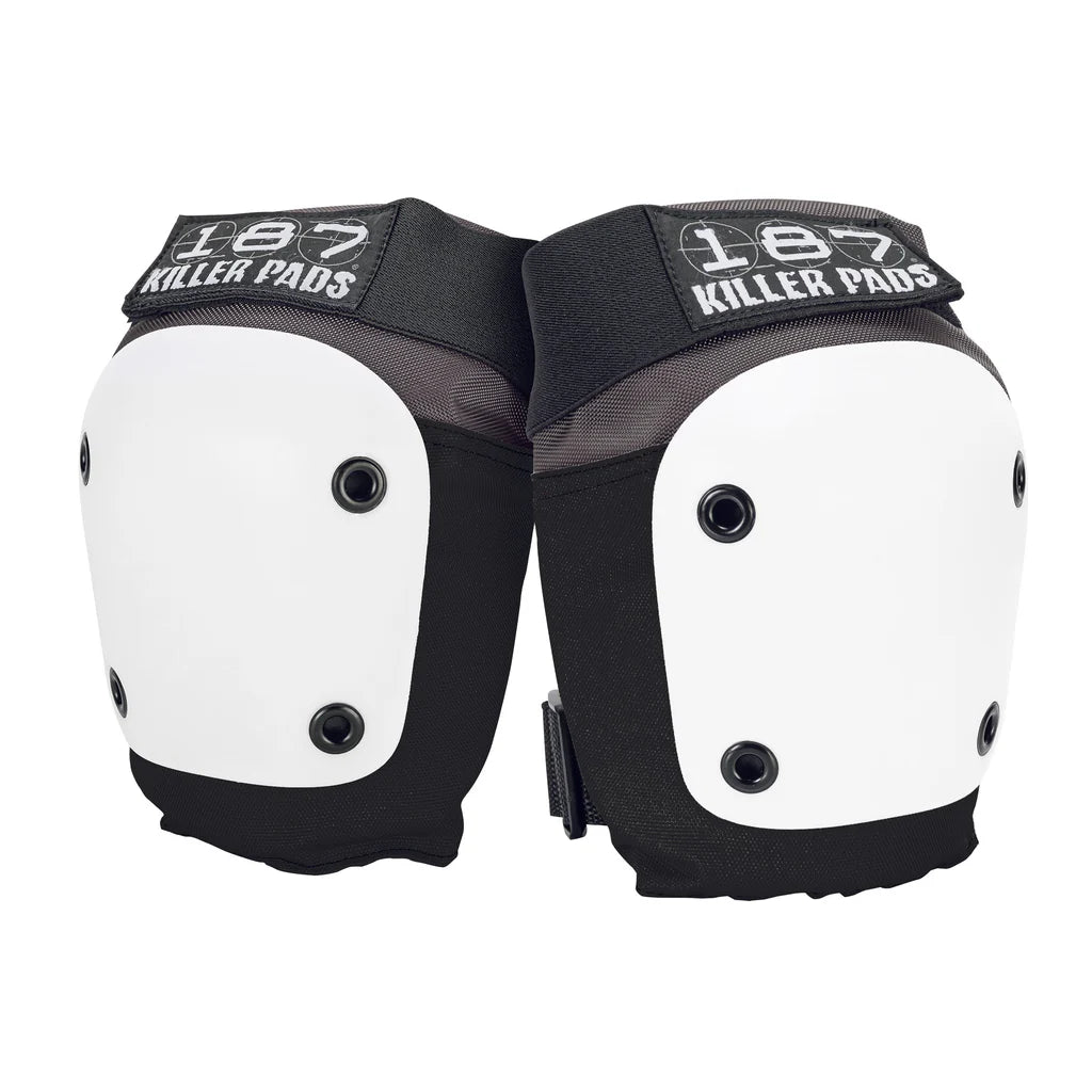 187 Killer Pads Fly Knee (Size Medium)(White)