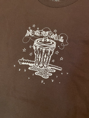 Nocturnal "Worm" Tee (Brown)