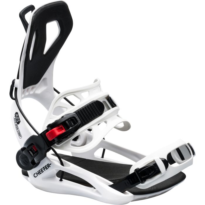 GNU Cheeter Snowboard Bindings (White)