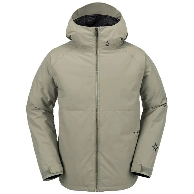 Volcom 2836 Insulated Men's Snowboard Jacket (Light Military)