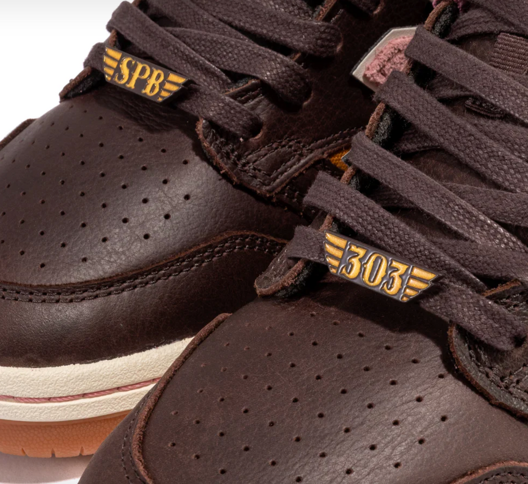New Balance Numeric 480 303 x Jeremy Fish (Brown/Pink)