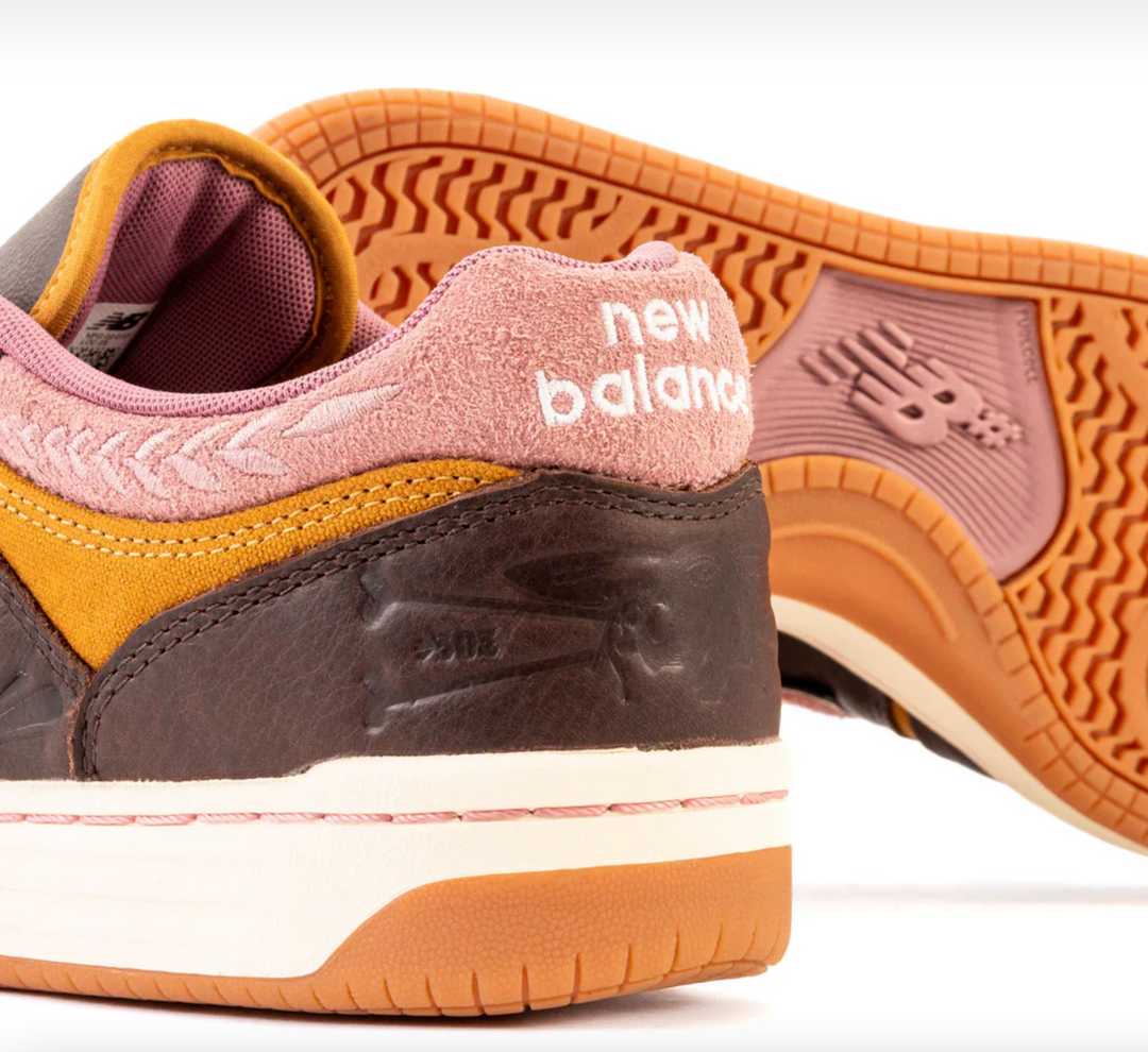 New Balance Numeric 480 303 x Jeremy Fish (Brown/Pink)
