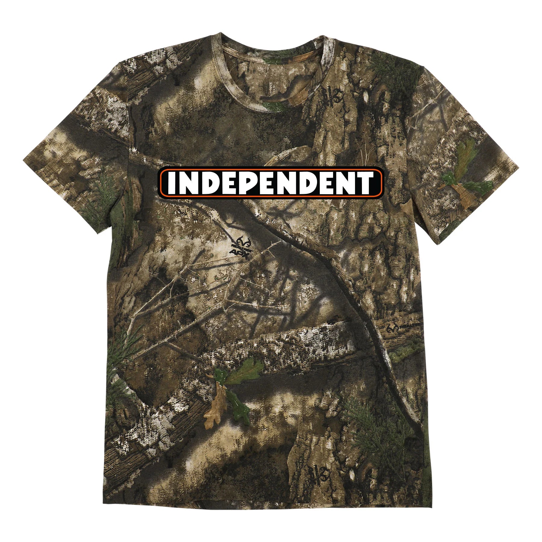 Independent x Realtree APX Bar Logo Tee – Kinetic / Nocturnal