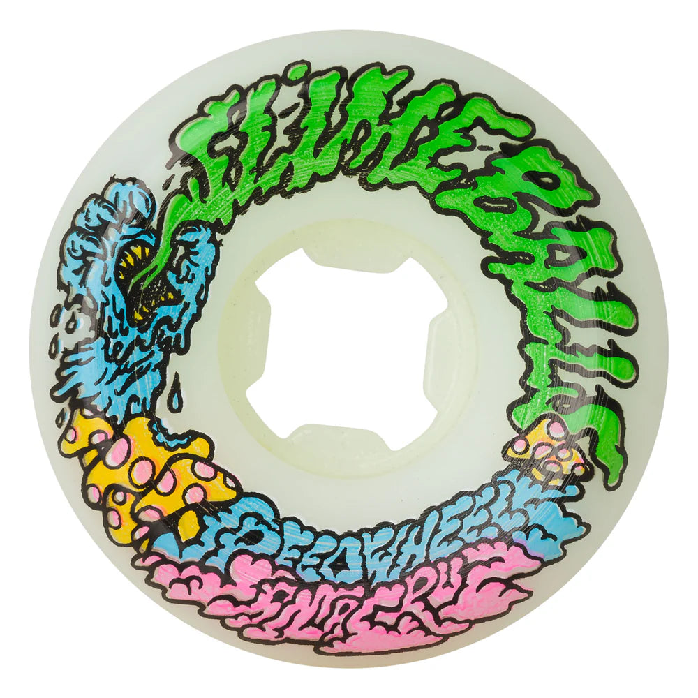 Ricta Wheels Vomit Mini White Slime Balls (97a 53)