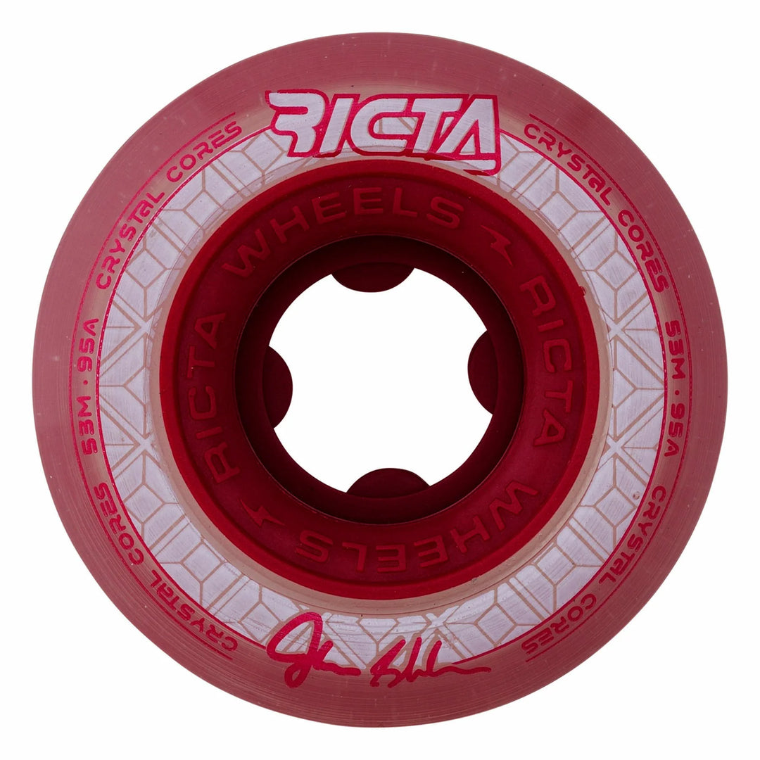 Ricta Shanahan Crystal Cores Clear Metallic Red (a95 53m)