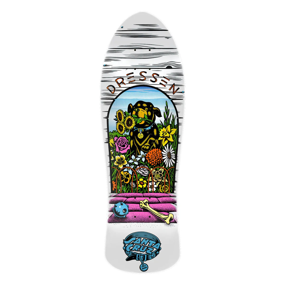 Santa Cruz Dressen Pup Reissue Deck (9.5)