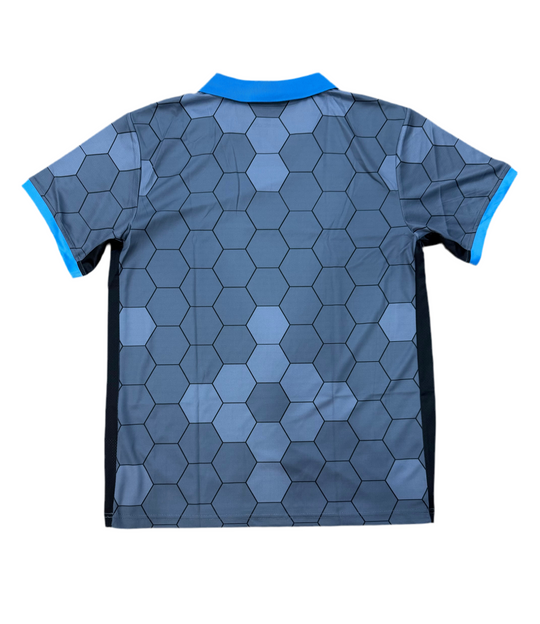 Kinetic Rodney Square Soccer Jersey (Blue/Grey)