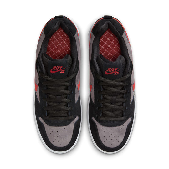 Nike SB Paul Rodriguez Zoom Air Low QS (Black/Varsity Red-Flint Grey-Black)