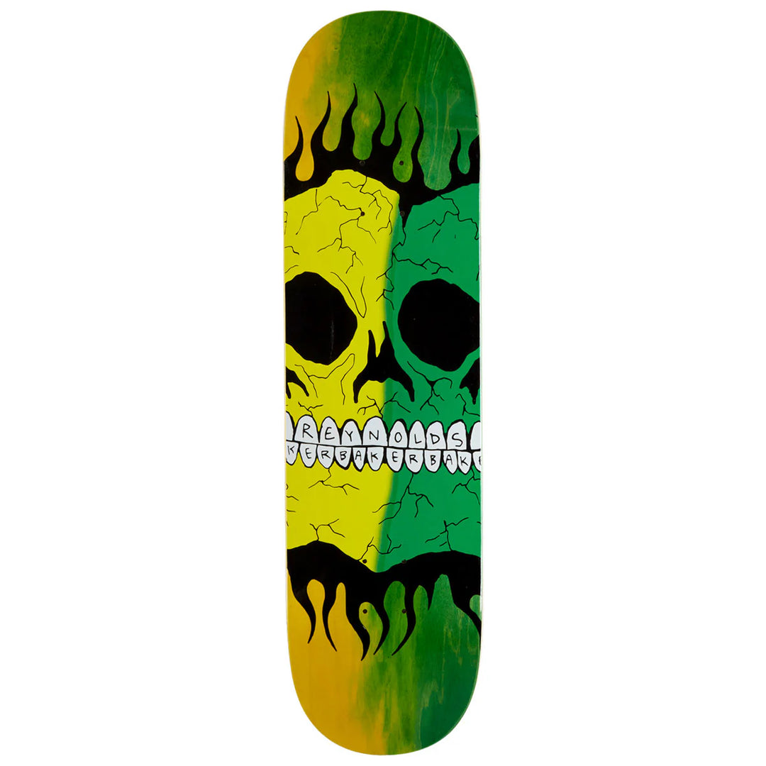 Baker Reynolds Rasta Skull B2 Deck (8.38")