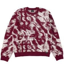Quasi Moire Sweater (Red)