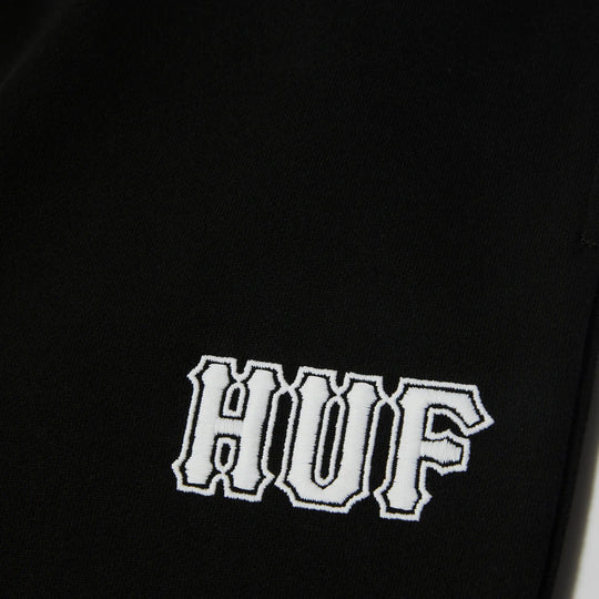 HUF Classic Logo Fleece Pant (Black)