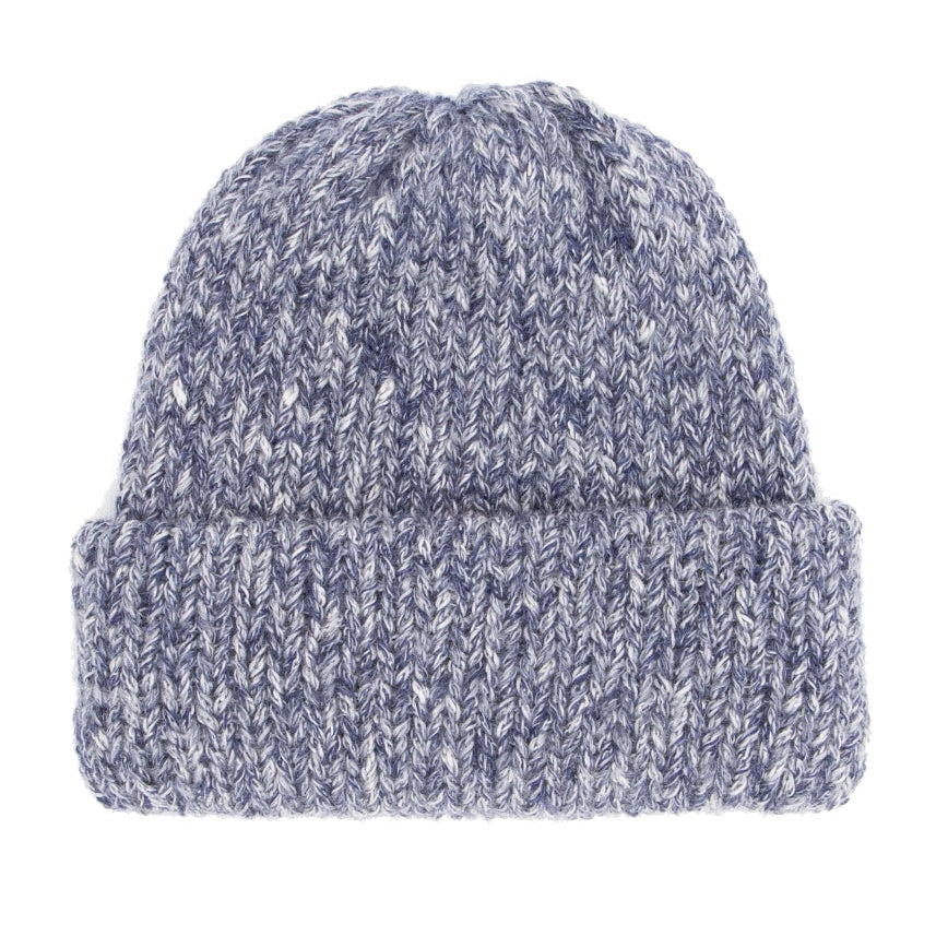 Chimney LTD Short Stack Beanie (Marled Navy)