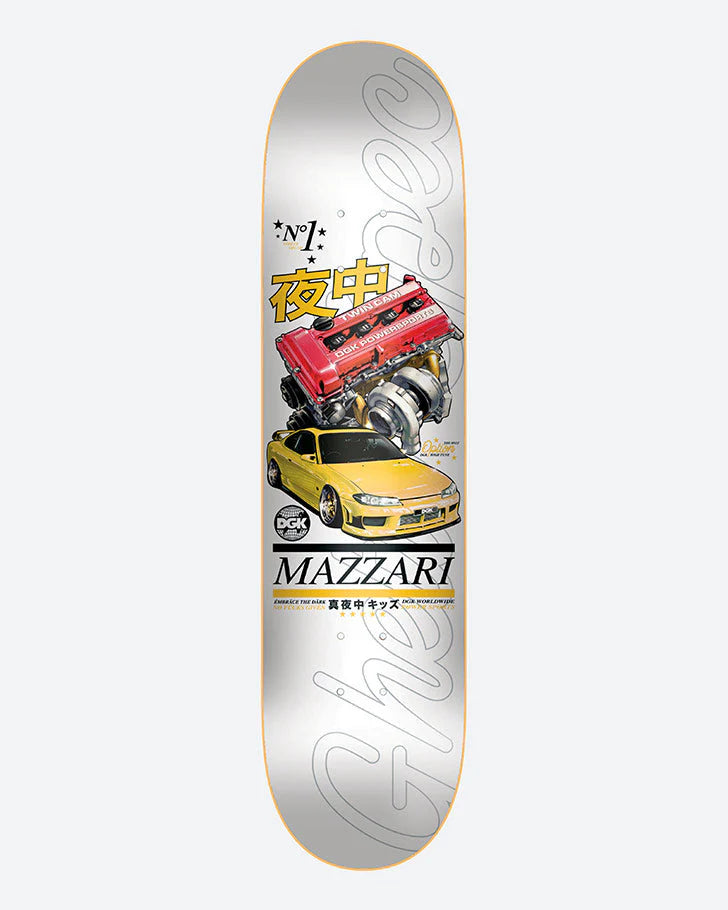 DGK Only Option Yellow Mazzari Deck