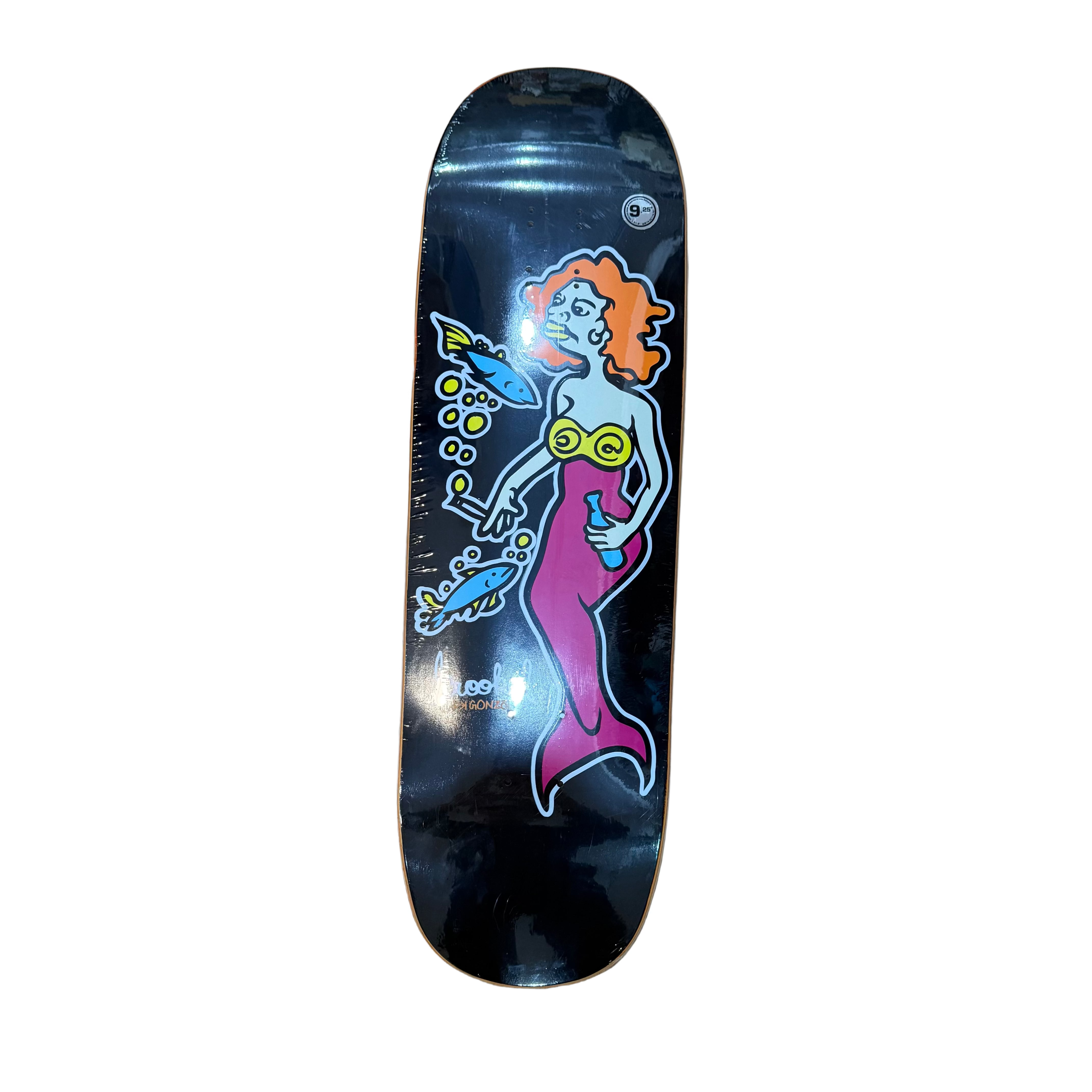 Krooked Mark Gonzales Mermaid Hand Screen Deck (9.25) – Kinetic