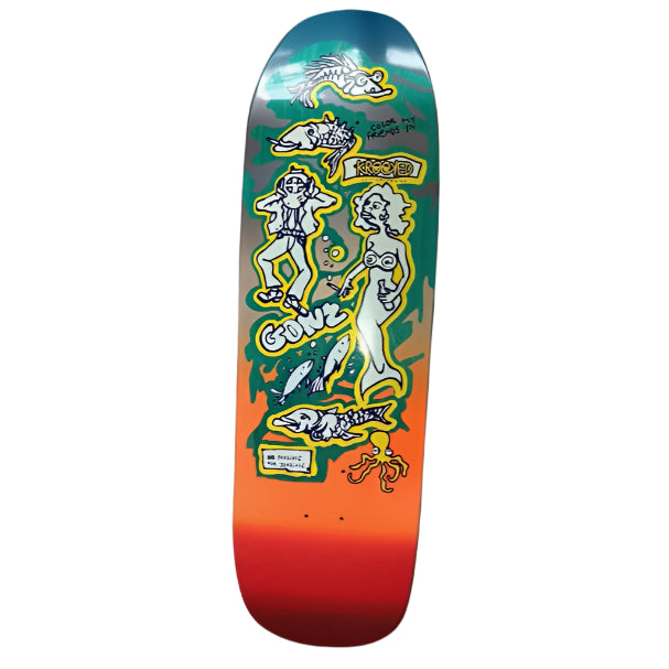 Krooked Gonz Color Friend Skate Shop Day Deck (9.81)