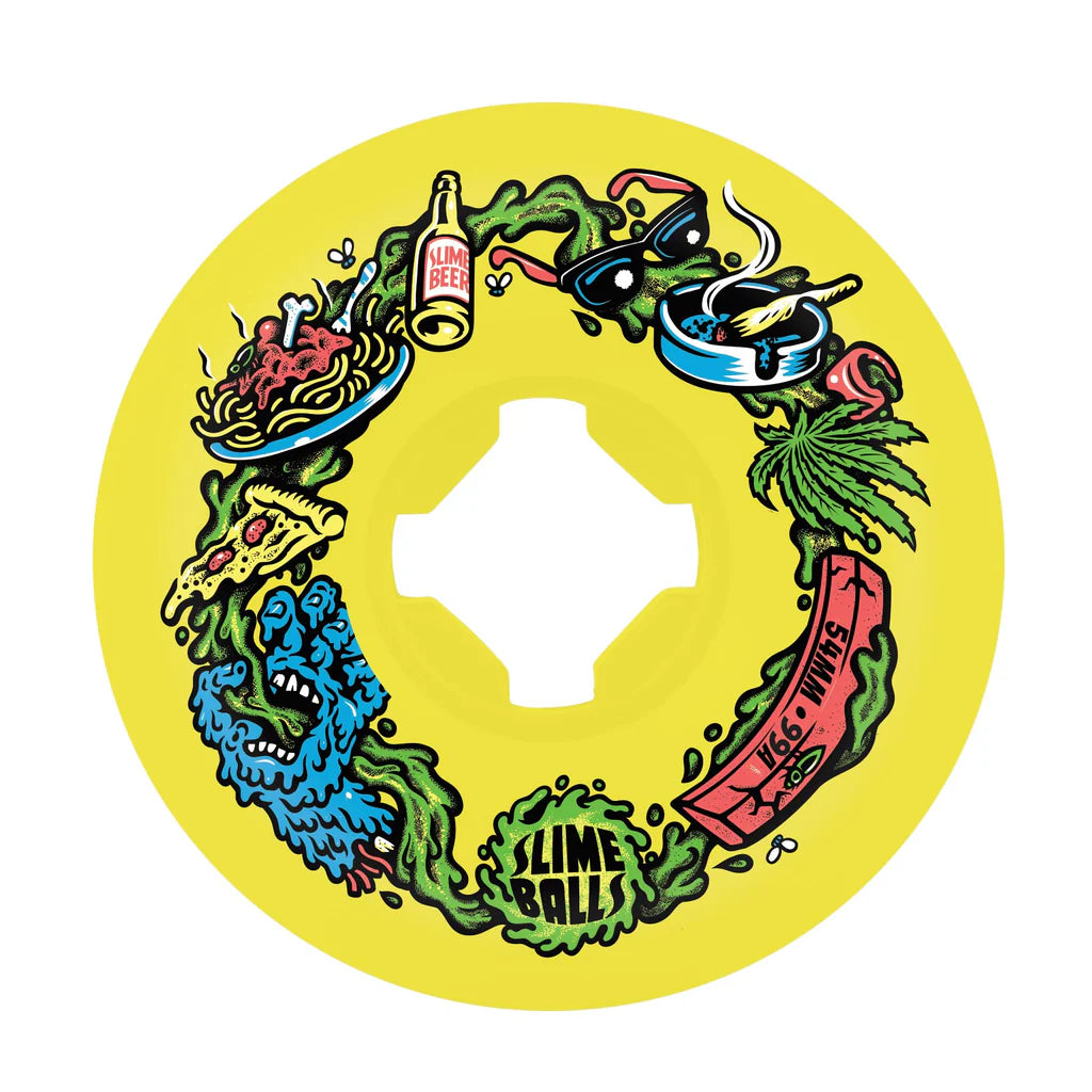 Ricta Scarf Slime Balls (Yellow) 54MM 99A Wheels