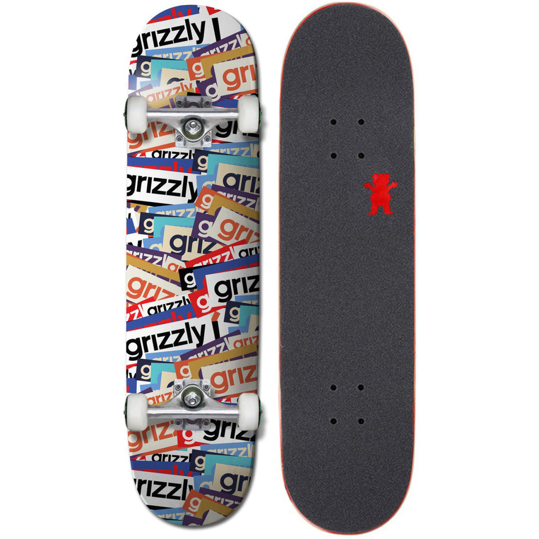 Grizzly Overlap Complete Skateboard