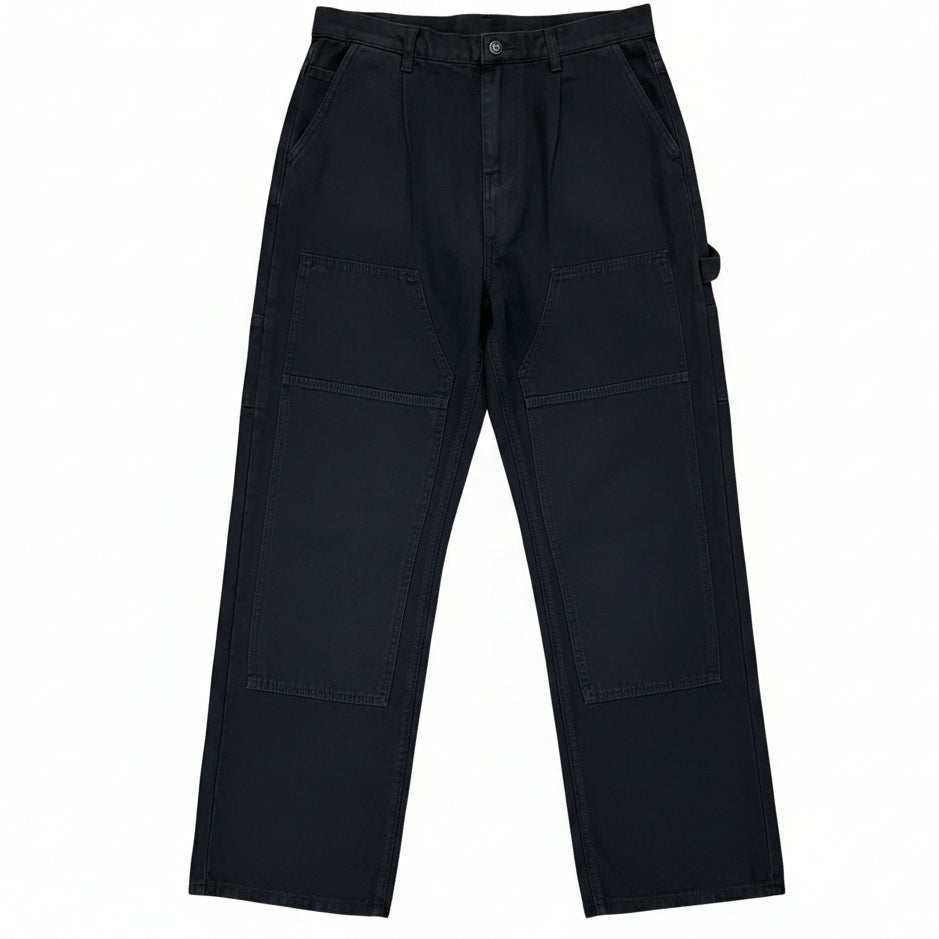 【完売】I FEEL LUCKY Double carpenter pants Jaccuzzi Unlimited Double Knee Carpenter Pants (Black) – Kinetic