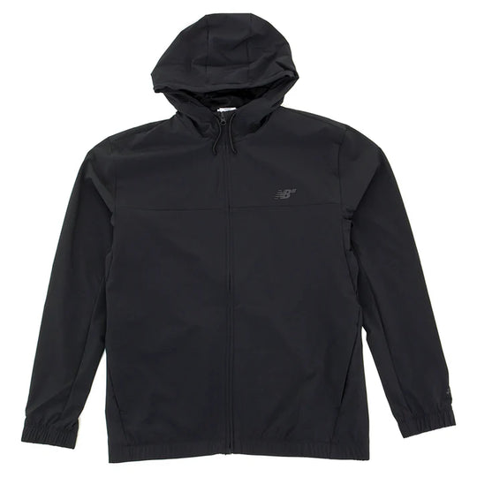 New Balance Numeric Woven Full Zip Jacket (Black)