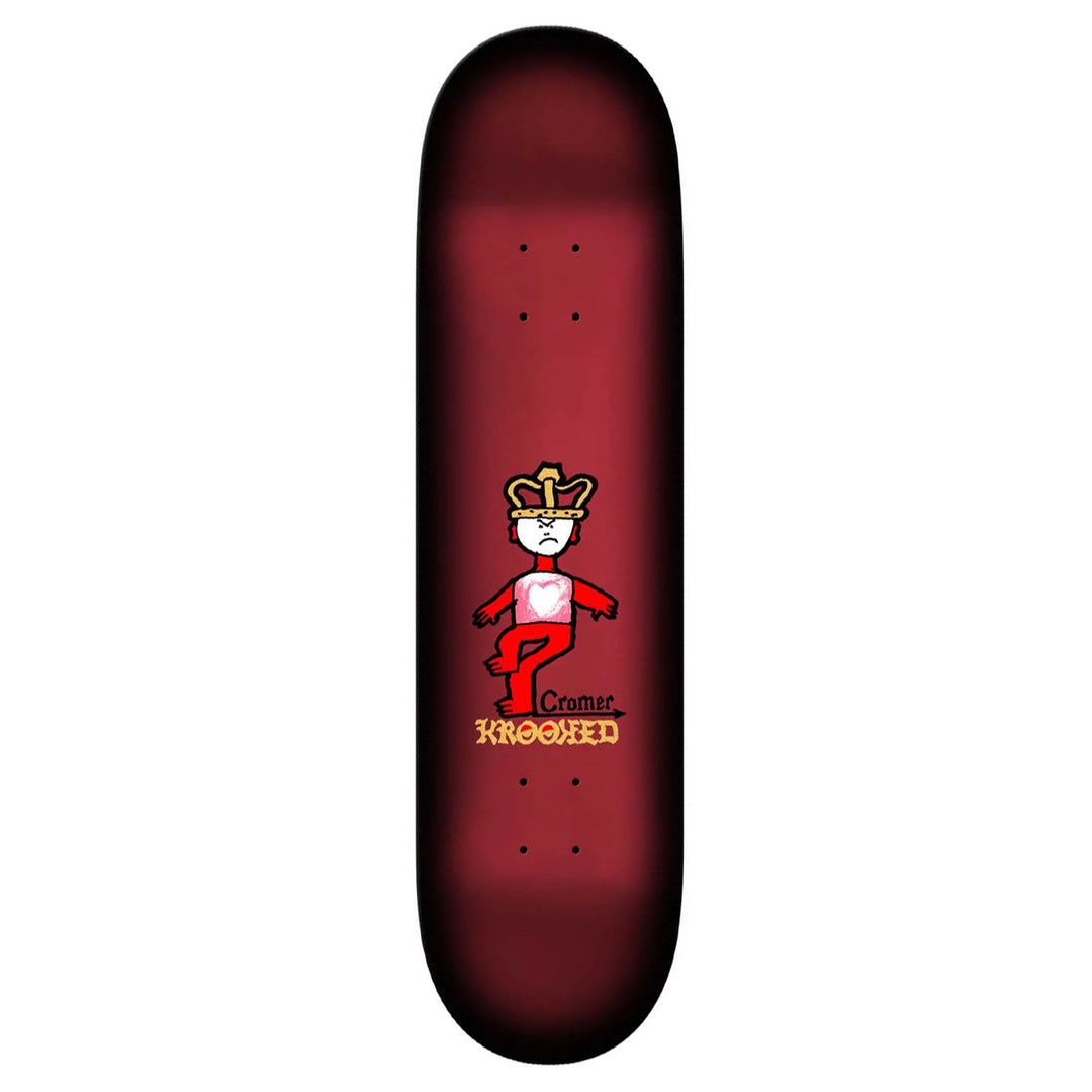 Krooked Brad Cromer Mad King Deck (8.06)