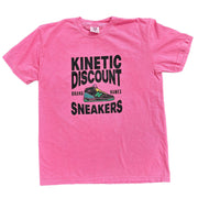 Kinetic Discount Sneaks T-Shirt (Pink)