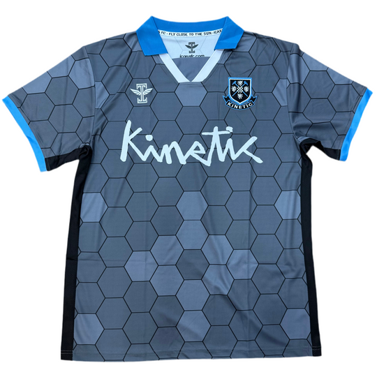 Kinetic Rodney Square Soccer Jersey (Blue/Grey)