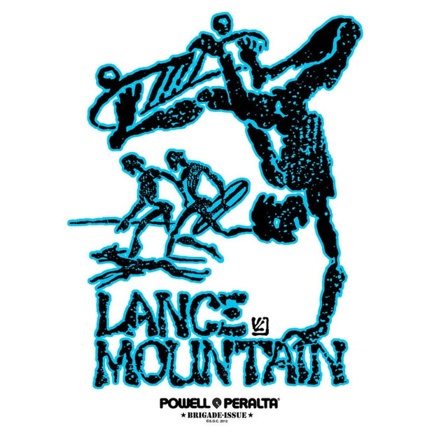 Powell Peralta Bones Brigade Mountain Series 15 Sticker