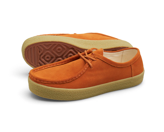 orange suede