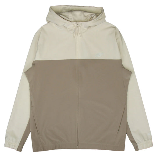 New Balance Numeric Woven Full Zip Jacket (Arid Stone)