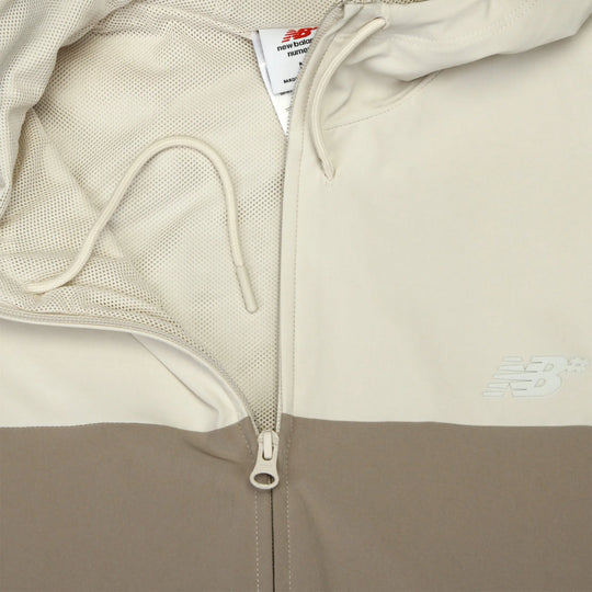 New Balance Numeric Woven Full Zip Jacket (Arid Stone)