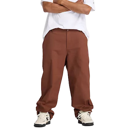 brown baggy pants