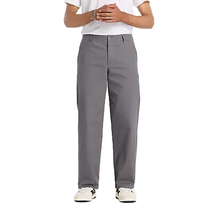 grey regular fit pants