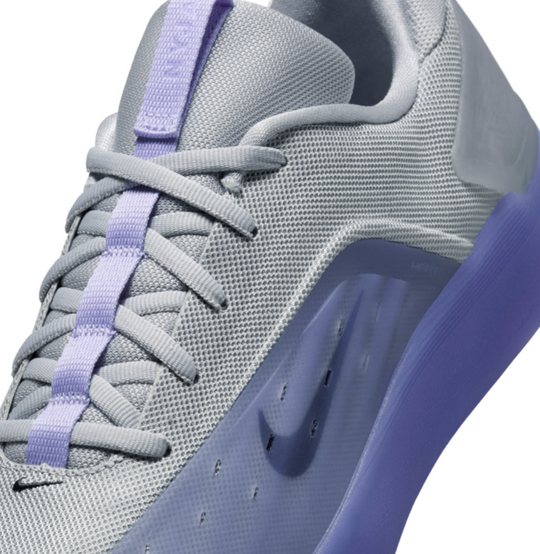 Reinforced mesh in upper allows breathability.