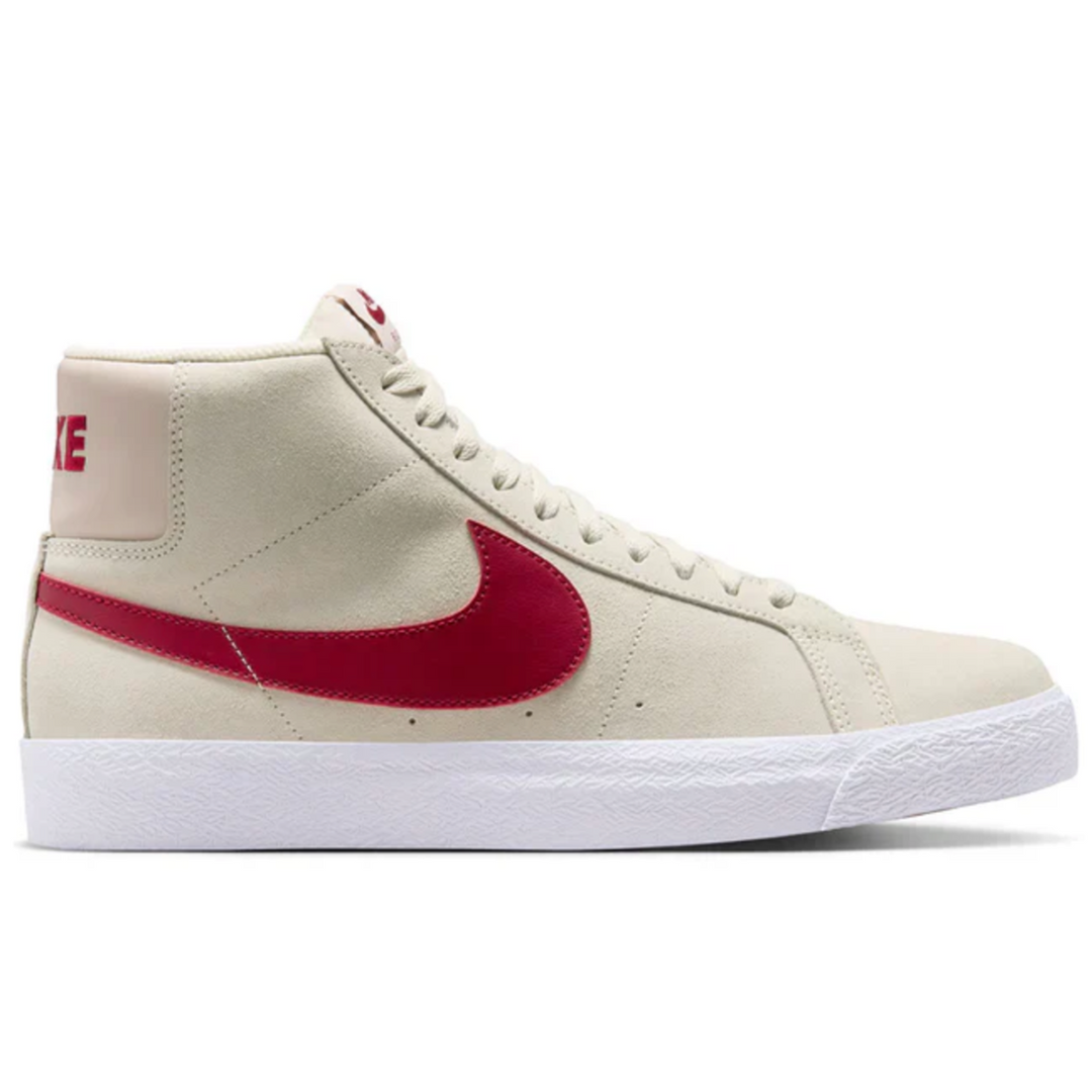 Nike SB Zoom Blazer Mid (Pale Ivory/Noble Red-Silt Red)