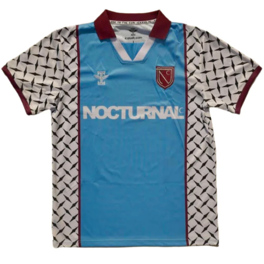 Nocturnal Soccer Jersey (Powder Blue/Maroon/Diamond Plate)