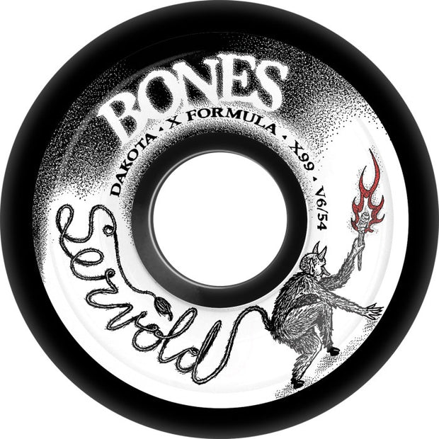 Bones X-Formula Servold Eternal Search V6 Widecut Wheels 99A