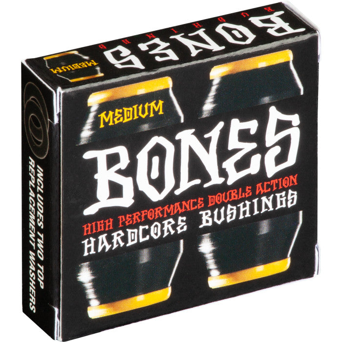 Bones Bushing Medium Pack (Black/Yellow)