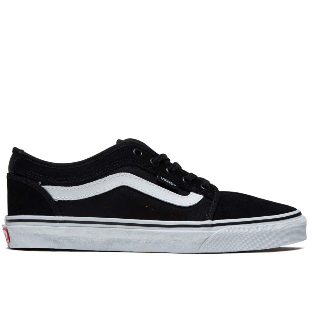 Vans Chukka Low Sidestripe (Black/White)