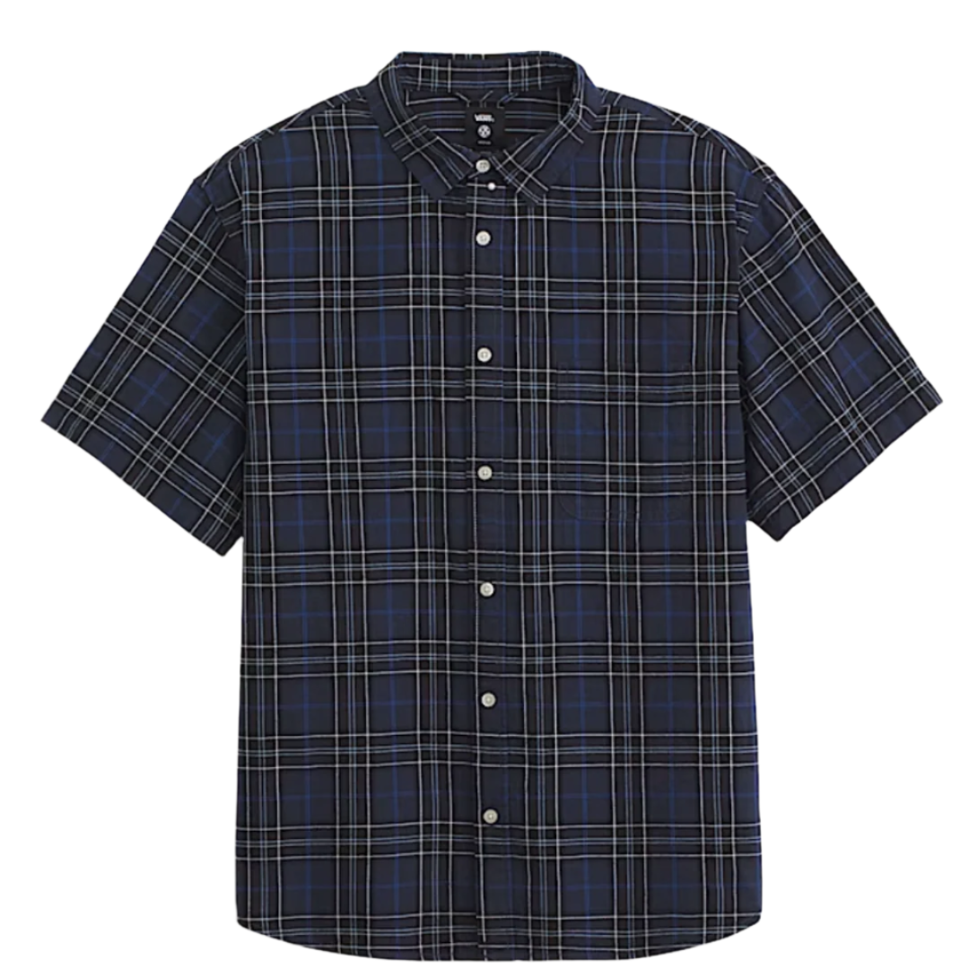 Vans Lawson Plaid (Parisian Night Blue/ Black)