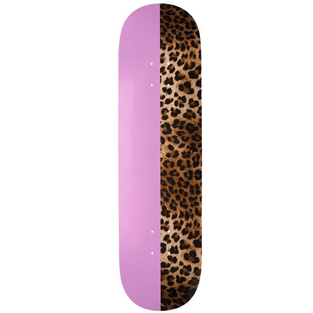 Violet Split Leopard Deck (Pink/Leopard)