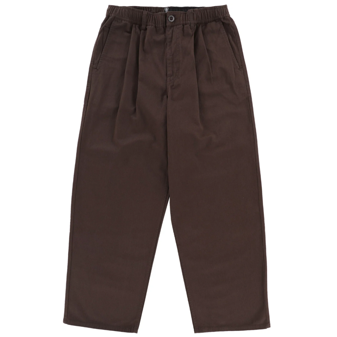 Brown pants on a white background