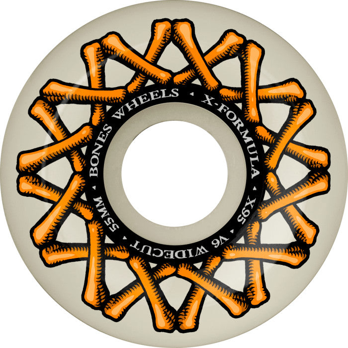 Bones X-Formula V6 Widecut 95A XF Wheels (53mm)
