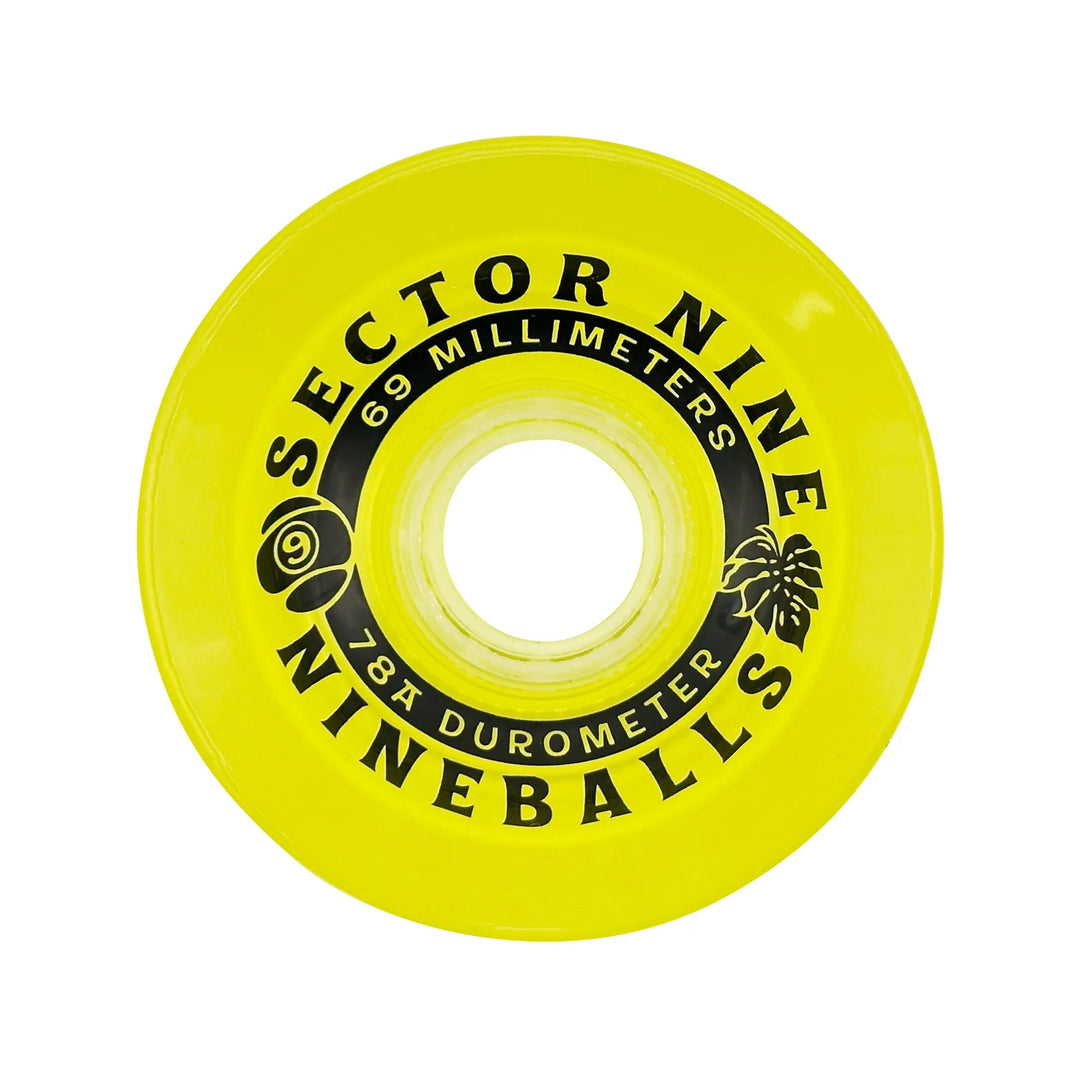 Sector 9 Nineballs Wheels (Yellow)