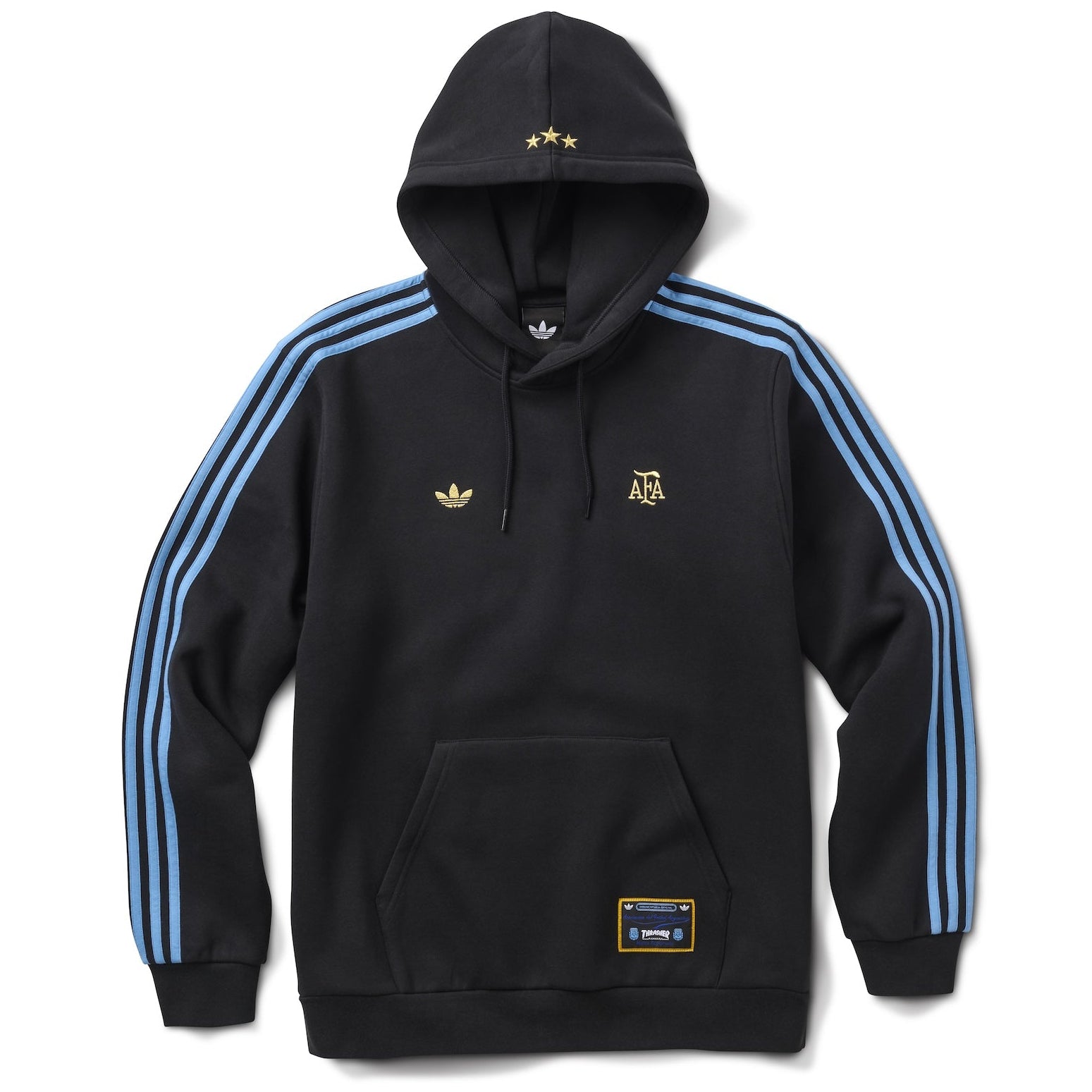 THRASHER × AFA ジャージ /  Originals Adidas Skate Thrasher x AFA Hoodie (Black) – Kinetic / Nocturnal