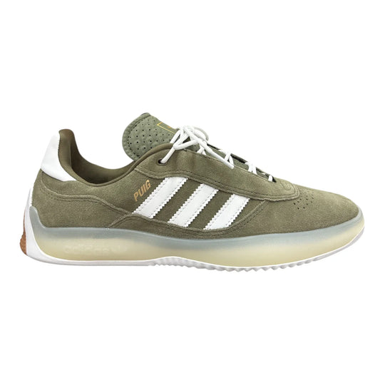 Adidas Puig (Olive Strata/Cloud White/Gold Metallic)