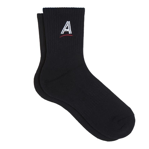 Alltimers Estate Embroidered Socks (Black)
