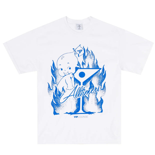 Alltimers Hades Baby Tee (White/Blue)